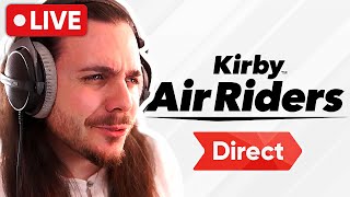 🔴 Froz3n REAGISCE al Nintendo Direct Kirby Air Riders del 19 Agosto 2025!
