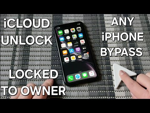 iCloud Unlock Disabled Any iPhone 5,6,7,8,X,11,12,13,14,15,16 and Locked to Owner Bypass✔️