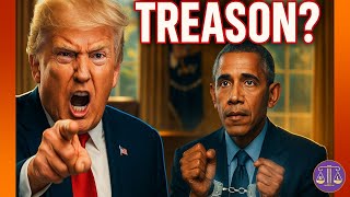 Obama Traitor? Trump Drops Oval Office Bomb