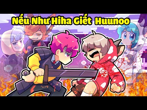 NẾU NHƯ HIHA BẮT GHOST_HUNO CHO JACK TRONG MINECRAFT*HIHA SINH TỐ NẾU NHƯ 😱