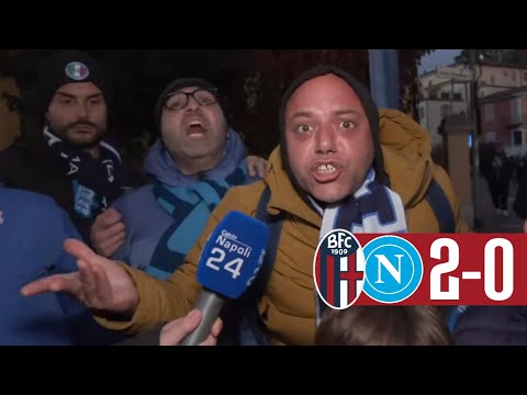 NAPOLETANI FURIOSI dopo Bologna-Napoli 2-0 ๐ก Guardate la reazione!