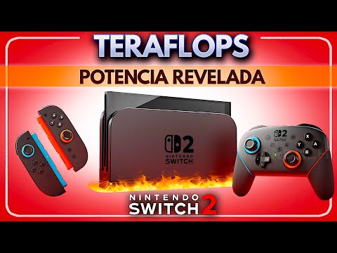 SWITCH 2 : POTENCIA REVELADA !!!  Teraflops y más 🔥🤯 | Jugamer