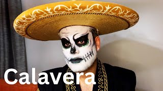 Feliz dia de los  Muertos maquillaje rapido de catrín