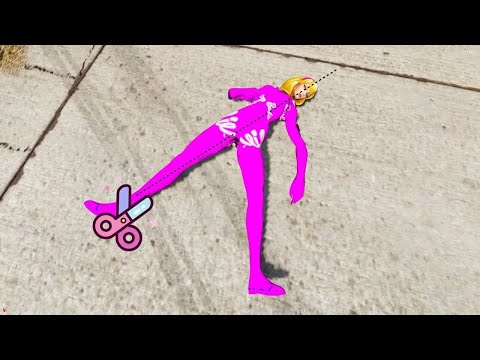 FAMILIA DO HOMEM ARANHA DIVIDIU A BARBIE NO MEIO no GTA 5