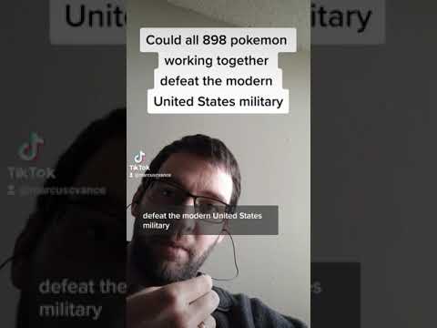 Could all Pokemon defeat the US military? #pokemon #pokemongo #military #nerd #battle #unitedstates