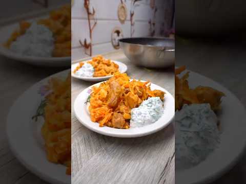 КАПУСТА С МЯСОМ. Готовит МАМА😊 Простой домашний рецепт.