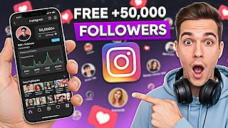 ✅ FREE Instagram FOLLOWERS 2025 🚀 Get 50,000+ REAL Followers on Instagram for FREE! (EASY METHOD)
