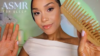 ASMR Deep Scalp Relaxation 🌙 Scalp Oil Massage, Scratching, Brushing and Whispers For Sleep 😴