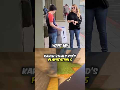Karen STEALS Kidβs PlayStation 5 π€―