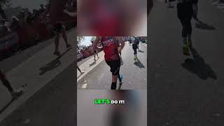 35K MARK: Pushing Through the Pain & Heat - London Marathon Finish Line! #shorts