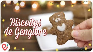Biscoitos de Gengibre (Gingerbreads) Veganos - Especial de Natal