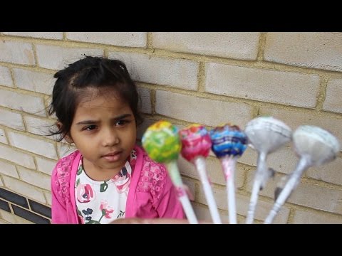 Lolli Pop Finger Family Song For Children Real Baby Video | Lucky Surprise ToysReview