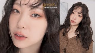 (풀버전)웜톤대추천 메이크업🌸이목구비확장/ 브러쉬추천