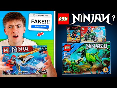 I Bought FAKE Ninjago Sets...