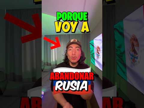 Me voy de Rusia 😭🇷🇺