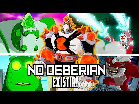 ¡ESTOS ALIENS NOS DESTRUIRÍAN! | LOS ALIENS mas PELIGROSOS DE BEN 10 EN 2025