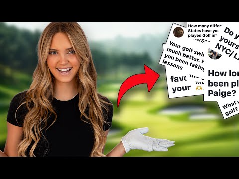 VIRAL TIKTOK GOLFER Q&A HOW SHE GOT 8 MILLION FOLLOWERS | PAIGE MACKENZIE