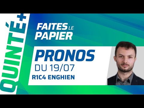 PRONOSTICS QUINTÉ+ DU SAMEDI 19 JUILLET À ENGHIEN : LA PASSE DE TROIS POUR IGUANE DE CAPONET ?