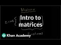 Understanding Matrices