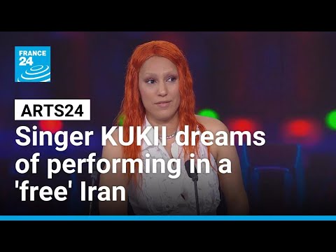 YouTube video thumbnail: Music Show: Franco-Egyptian-Iranian Singer Kukii Dreams of Performing in a 'Free' Iran