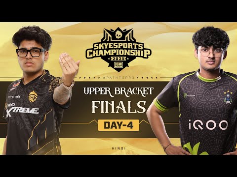 HINDI - Skyesports Championship 2025 BGMI — Playoffs Upper Bracket — Day 4