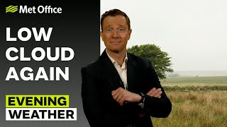 18/08/2025 - Cloudy night - Evening Weather Forecast UK – Met Office Weather