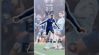 Man City 1-1 Chelsea