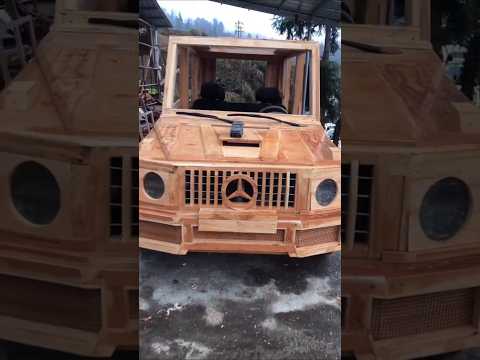 My girlfriend left me for a Car 🚗😭 mini wood toy- woodworking art skill/wood hand #shorts