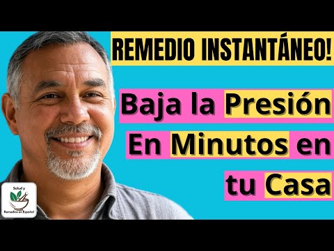 🟥 ¿Presión Alta? ¡Bájala en Minutos con Estos Trucos Naturales en Casa!