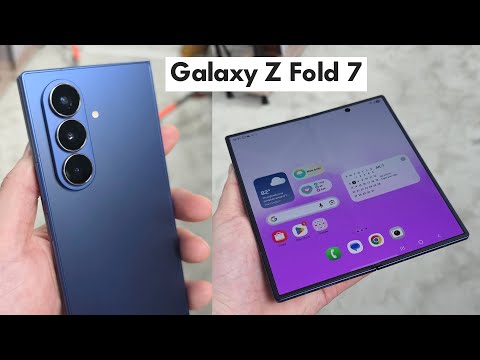 Samsung Galaxy Z Fold 7 - Hands On & First Impressions!
