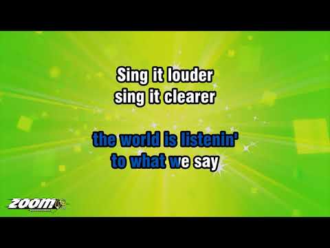 Gary Barlow And The Commonwealth Band – Sing – Karaoke Version from Zoom Karaoke