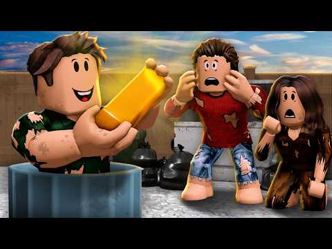 HOMELESS Family Became BILLIONAIRES! (A Roblox Movie)