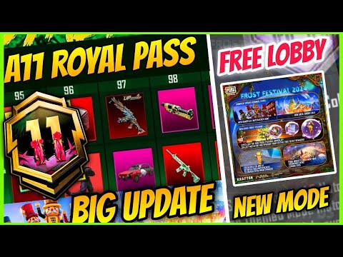 🔥BIG UPDATE | A11 Royal Pass 100 RP Rewards FIRST LOOK 😱 | Frost Festival Update | New Achievement