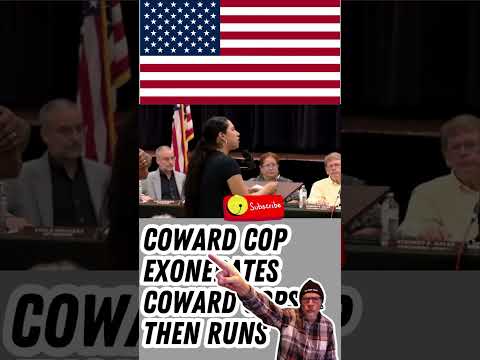 COWARD COP Exonerates COWARD COPS then RUNS #copwatch #tyrants