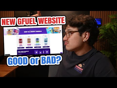 The GFUEL Website is CHANGED FOREVER!