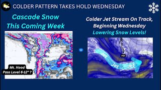 Portland To See Crazy Active Pattern - Lots of Rain