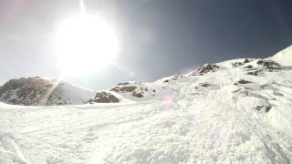 Skiing Breckenridge Lake Chutes POV GoPro