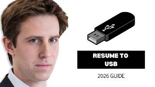How To Put Resume on USB Flash Drive – Step-by-Step Guide (2026)