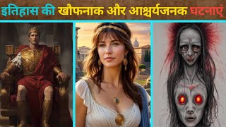 इतिहास की खौफनाक और आश्चर्यजनक घटनाएं | Random history facts | fact series