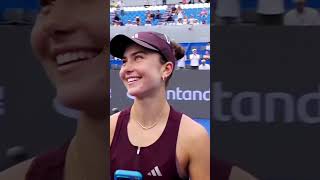 Iva Jovic y sus fans. QF. Guadalajara Open series 2026. Gracias a todos!! 💯❤️