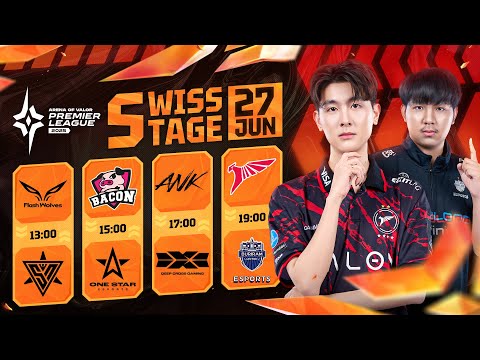 การแข่งขัน RoV นานาชาติ APL 2025🏆 รอบ Swiss Stage วันที่ 2