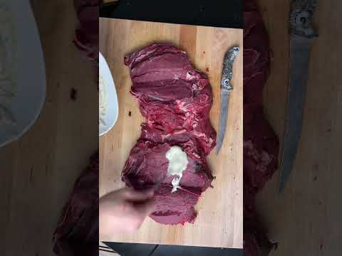 Red wine aged venison legs #shorts