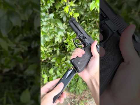 Beretta M9 Rapid Fire by Tanaka ベレッタM9 15連発 #airsoft #asmr