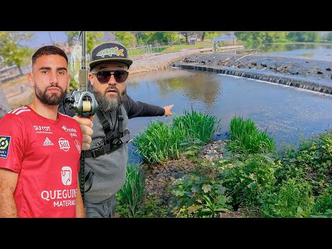 Ma Mission : Faire pêcher un Brochet à ce joueur de foot professionnel ! (pêche aux leurres)