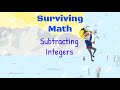 Subtracting Integers: A Mountain Adventure