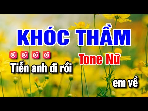 Karaoke Khóc Thầm – Nhạc Sống Tone Nữ – Beat Bảo Hưng