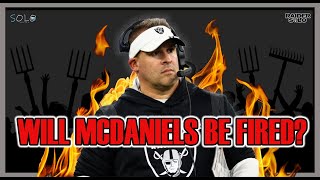 WILL JOSH MCDANIELS BE FIRED?