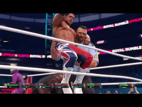 WWE2K23 Codey and 20 More Superstar Rumble Match Gameplay & News - Hindi Commentary