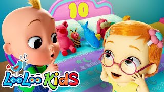 Ten in the Bed & The Finger Family | Kids Songs and Nursery Rhymes | LooLoo Kids