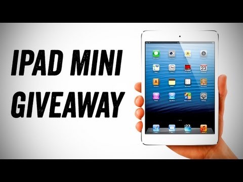 (ENGLISH) New iPad Mini 2012 Giveaway (I'm Unboxing & Giving One Away) [iPad Mini WIFI]